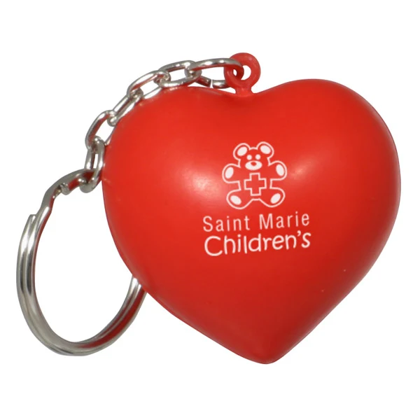 Valentine Heart Stress Reliever Key Chain 1