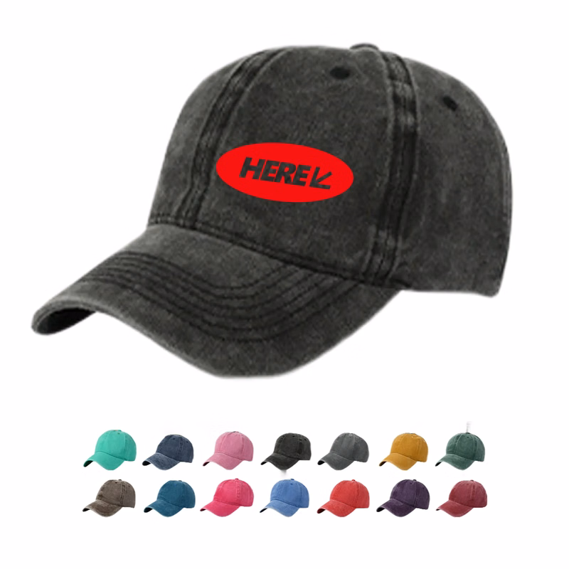 Vintage Washed Cotton Adjustable Cap