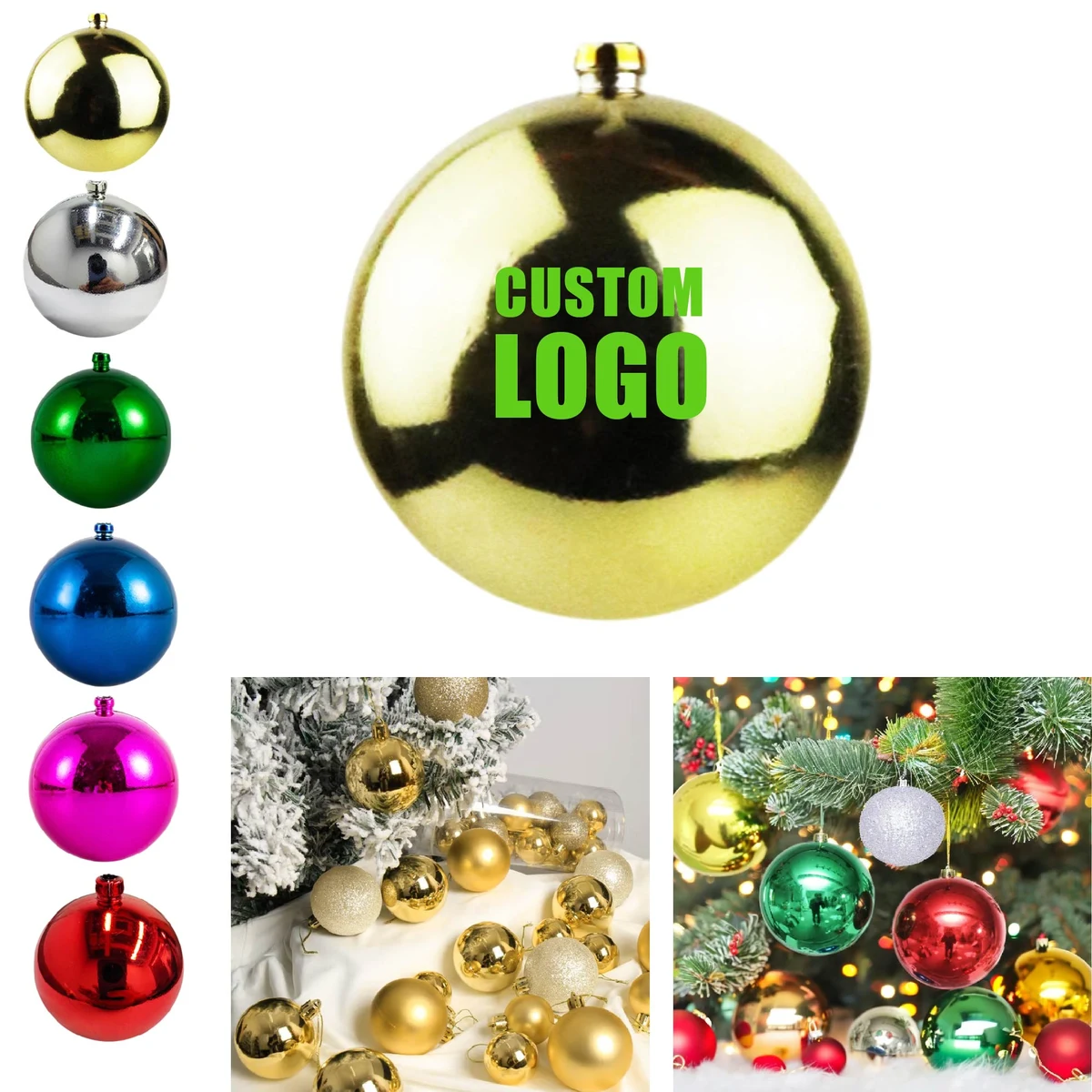 MOQ 10 pcs Xmas Ornament Balls 1