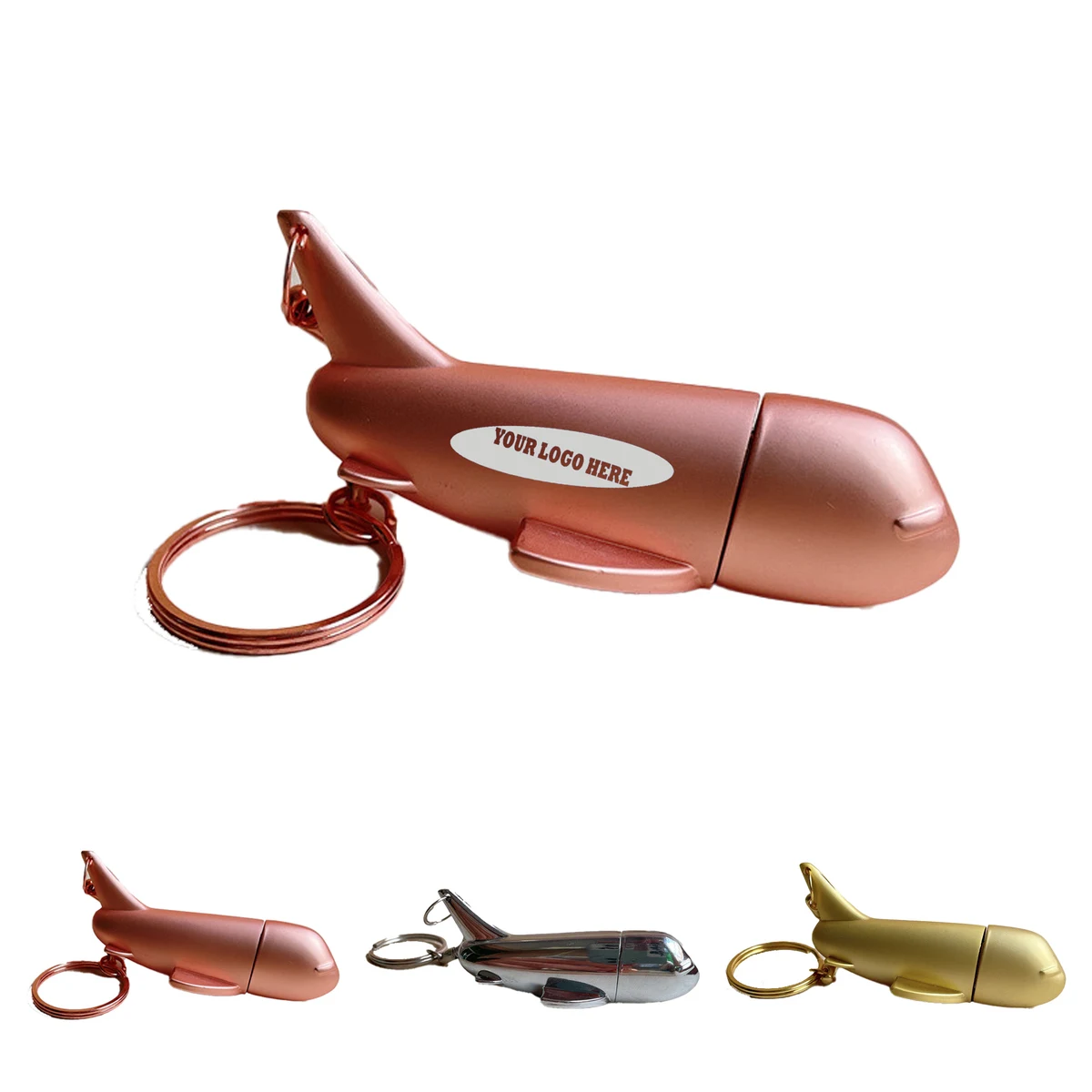 Creative Airplane Model Metal USB Drive 1