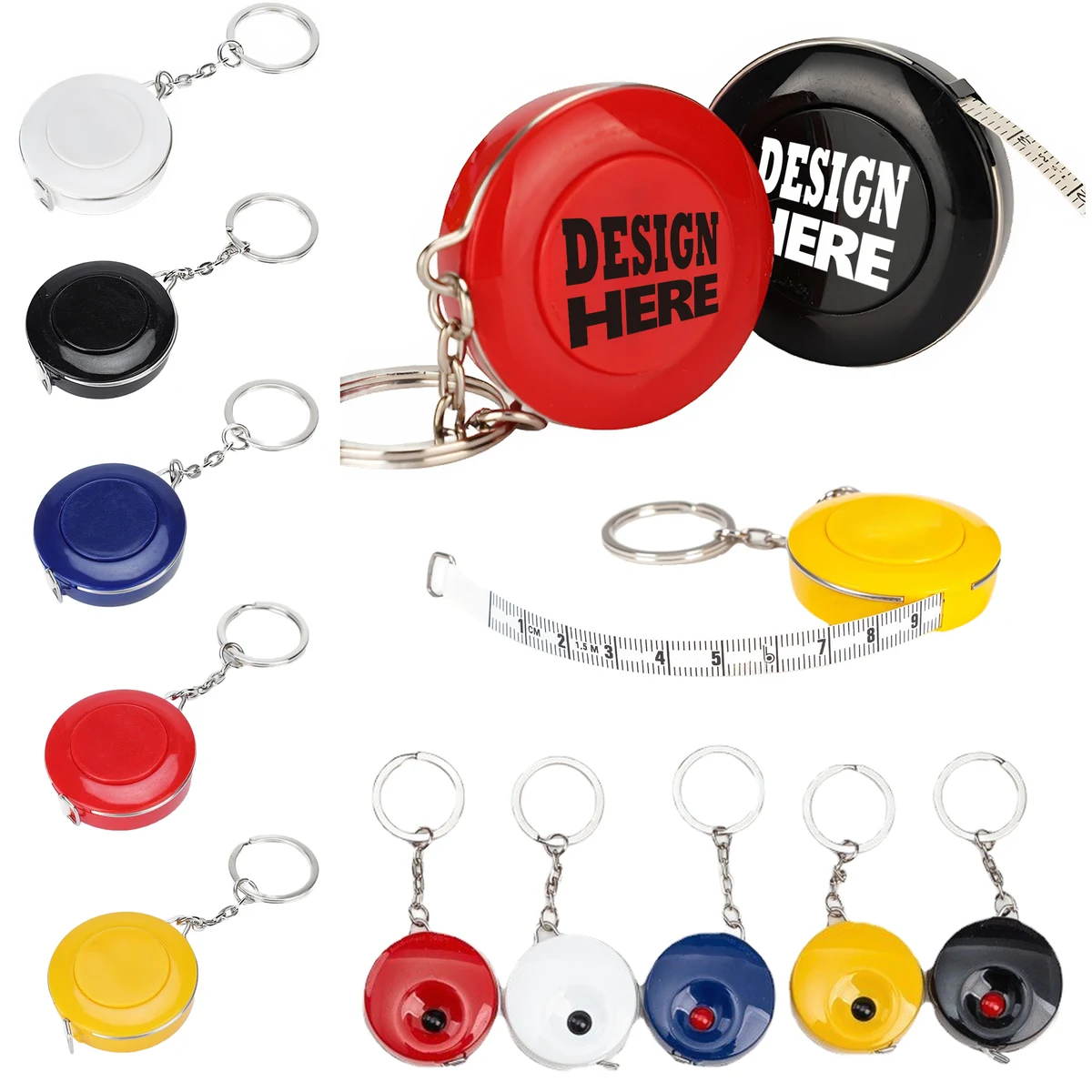 Portable Measuring Tape Keychain 1