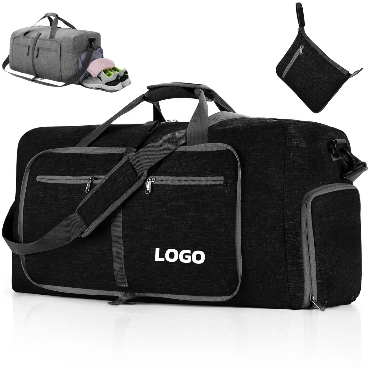 MOQ 1 PC 85L Collapsible Travel Duffle Bag 1