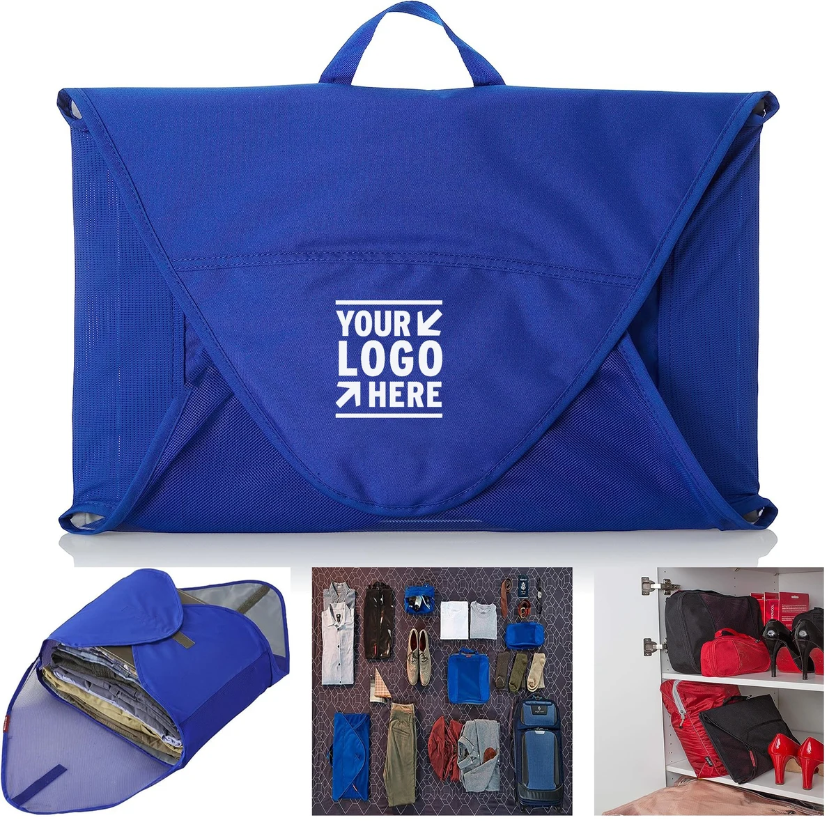 Pack-It Original Folder Perfect Garment Travel Wrinkle-Free Folding Board Compression Wing Bag 1