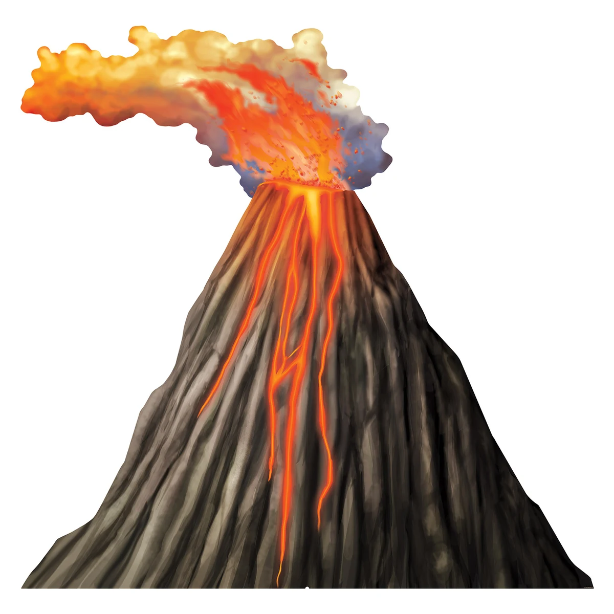 Luau Volcano Stand-Up 1