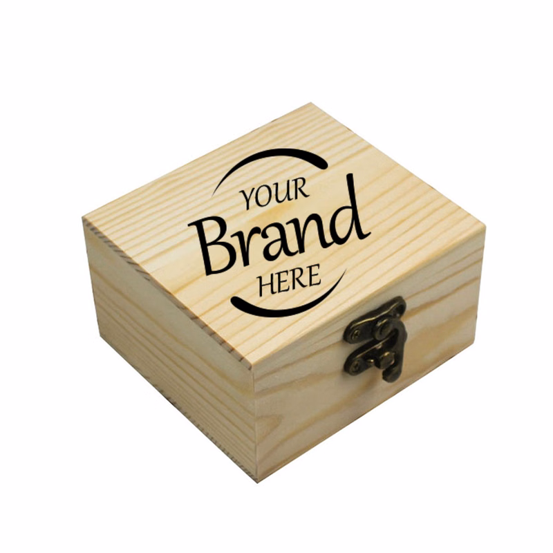 Wooden Gift Box With Lid