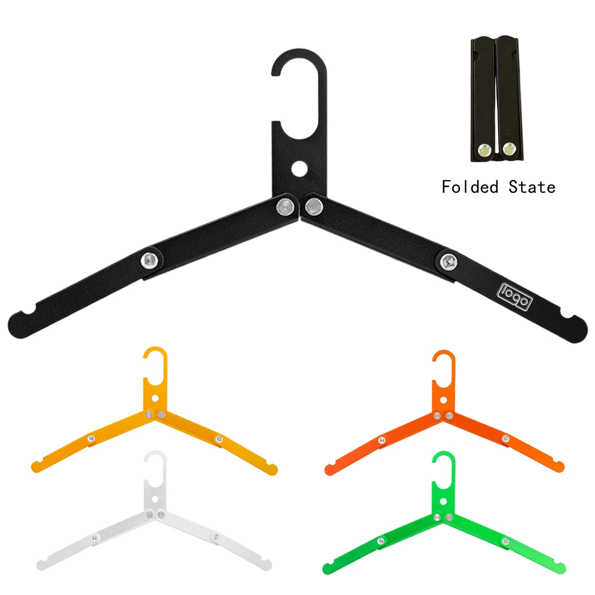 Aluminum Folding Travel Hanger 1
