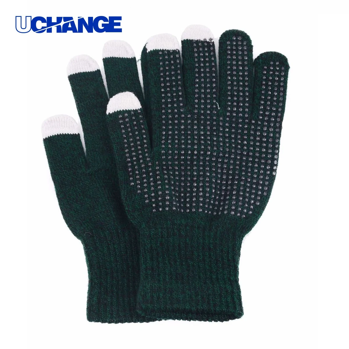 Non-Slip Touchscreen Knit Gloves 1