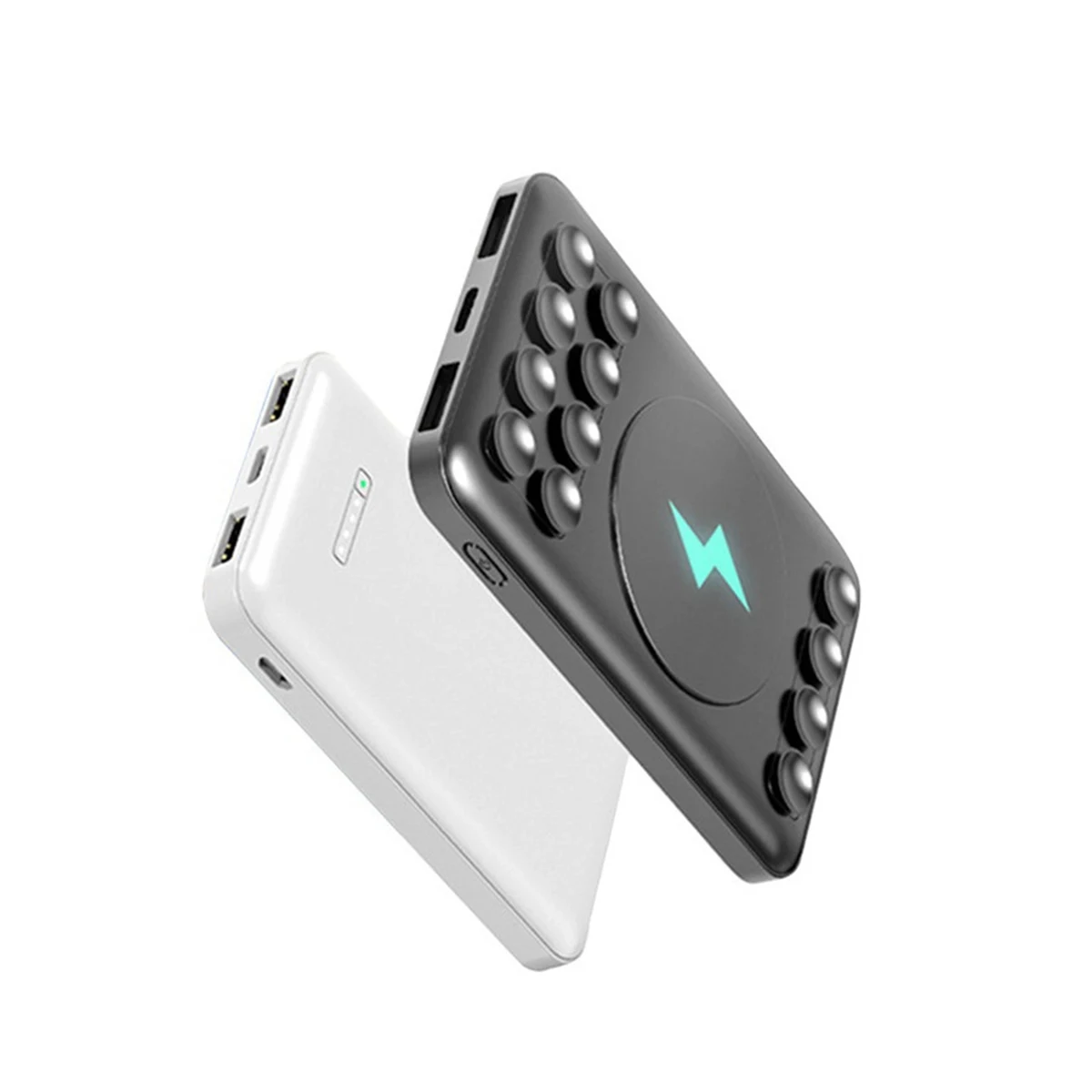 5000 mAh Qi Fast Charging Power Bank with Sucker 1