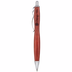Scarlett III Wood Click Action Ballpoint