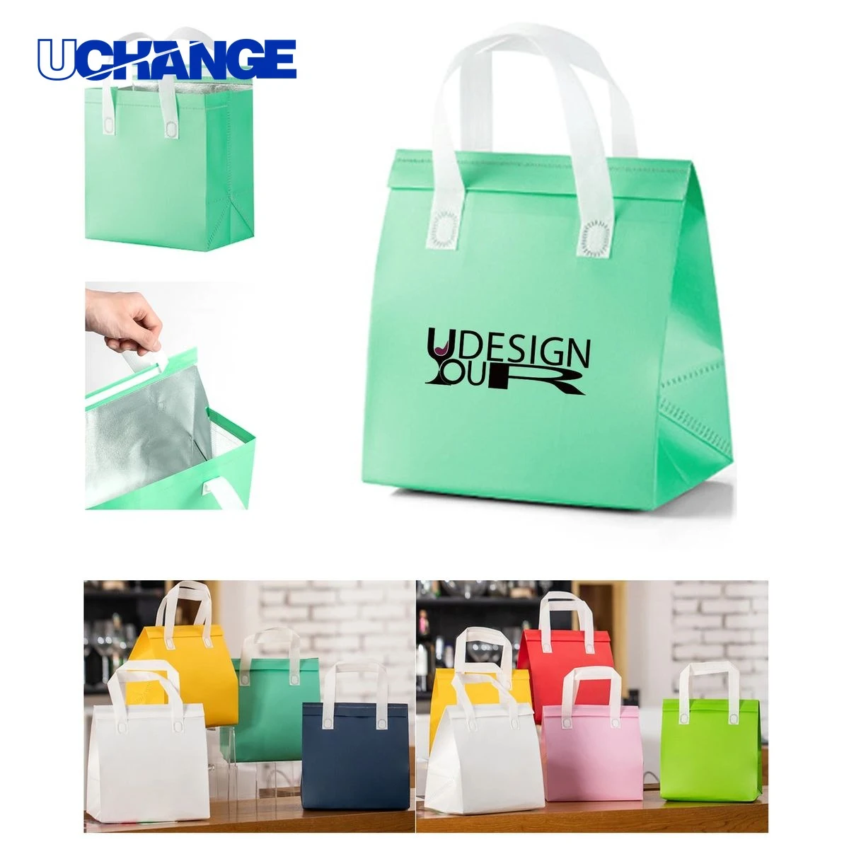 Insulated Lunch Tote Bag 1