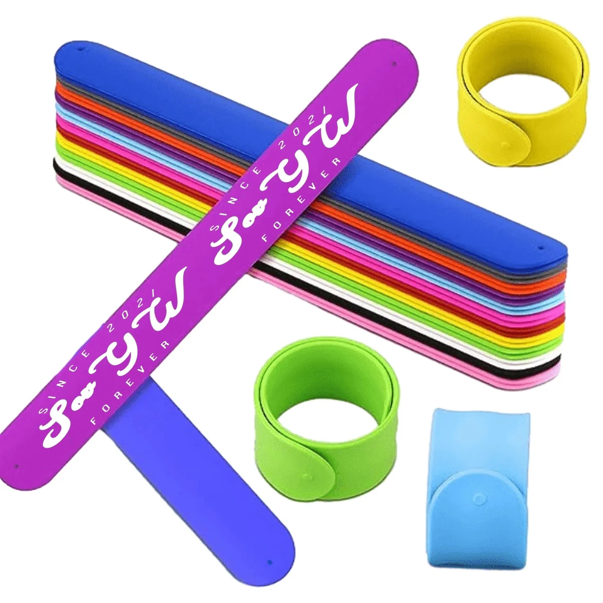 Custom Silicone Slap Bracelet 1
