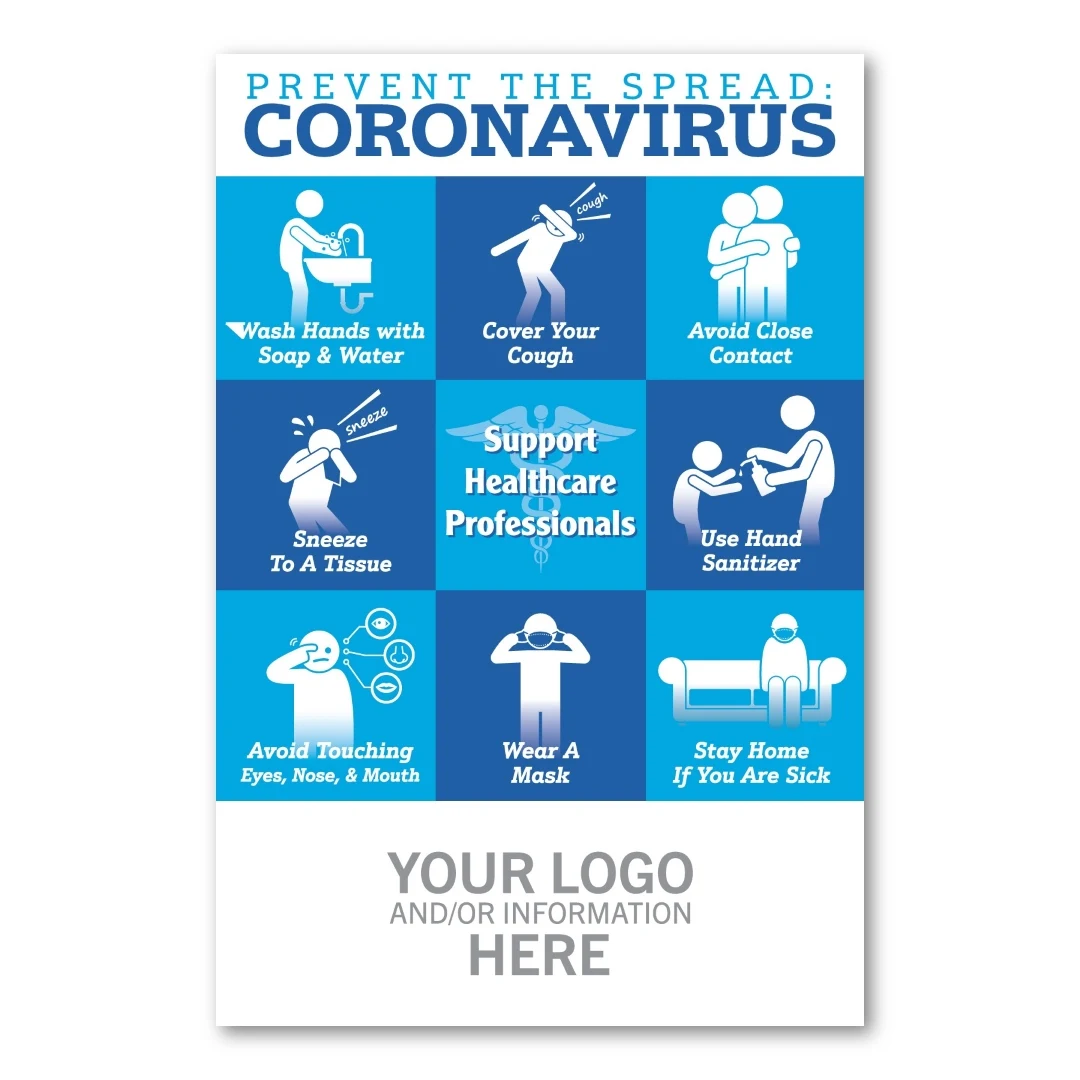 Prevent the Spread Magnet - 4" x 6" - 20 mil 1