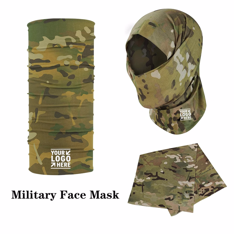 Military Camo Face Mask