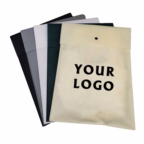 MOQ 100 High-grade Button Non-woven Garment Bag
