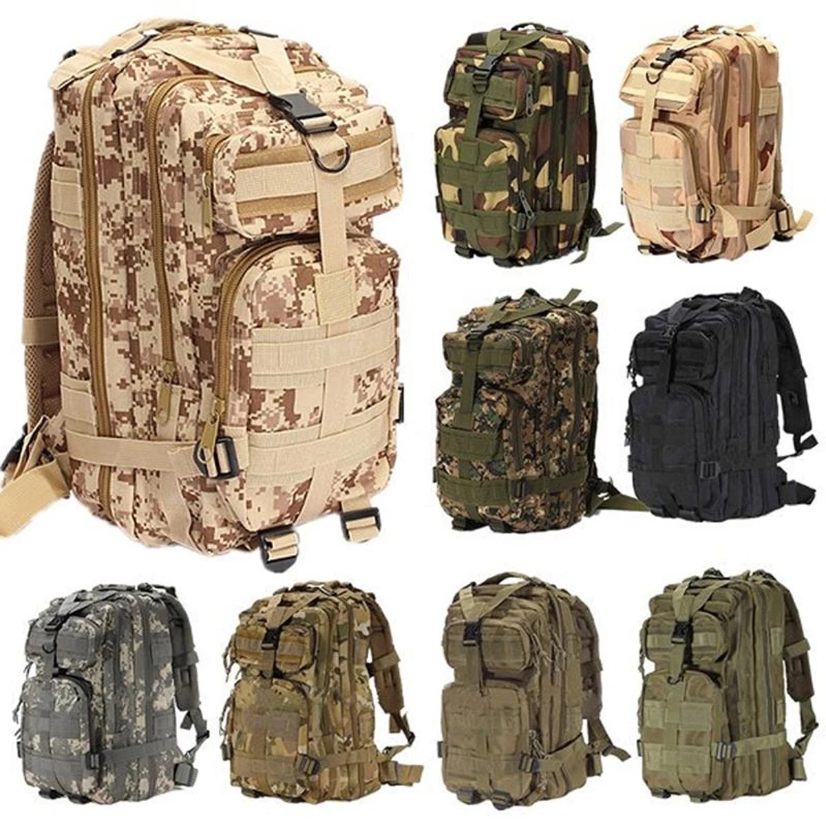 Tactical Military Mountaineering Backpack 1