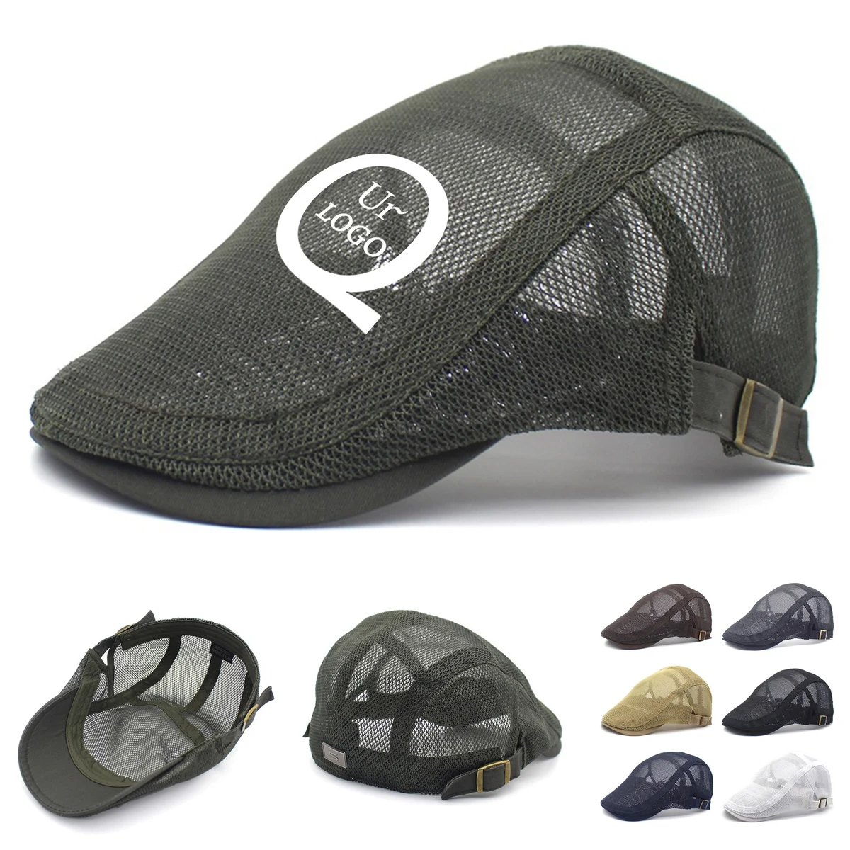 Summer Mesh Gatsby Hat 1