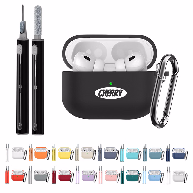 Blue Tooth Headphone Cleaner Kit W/ Silicone Protective Case