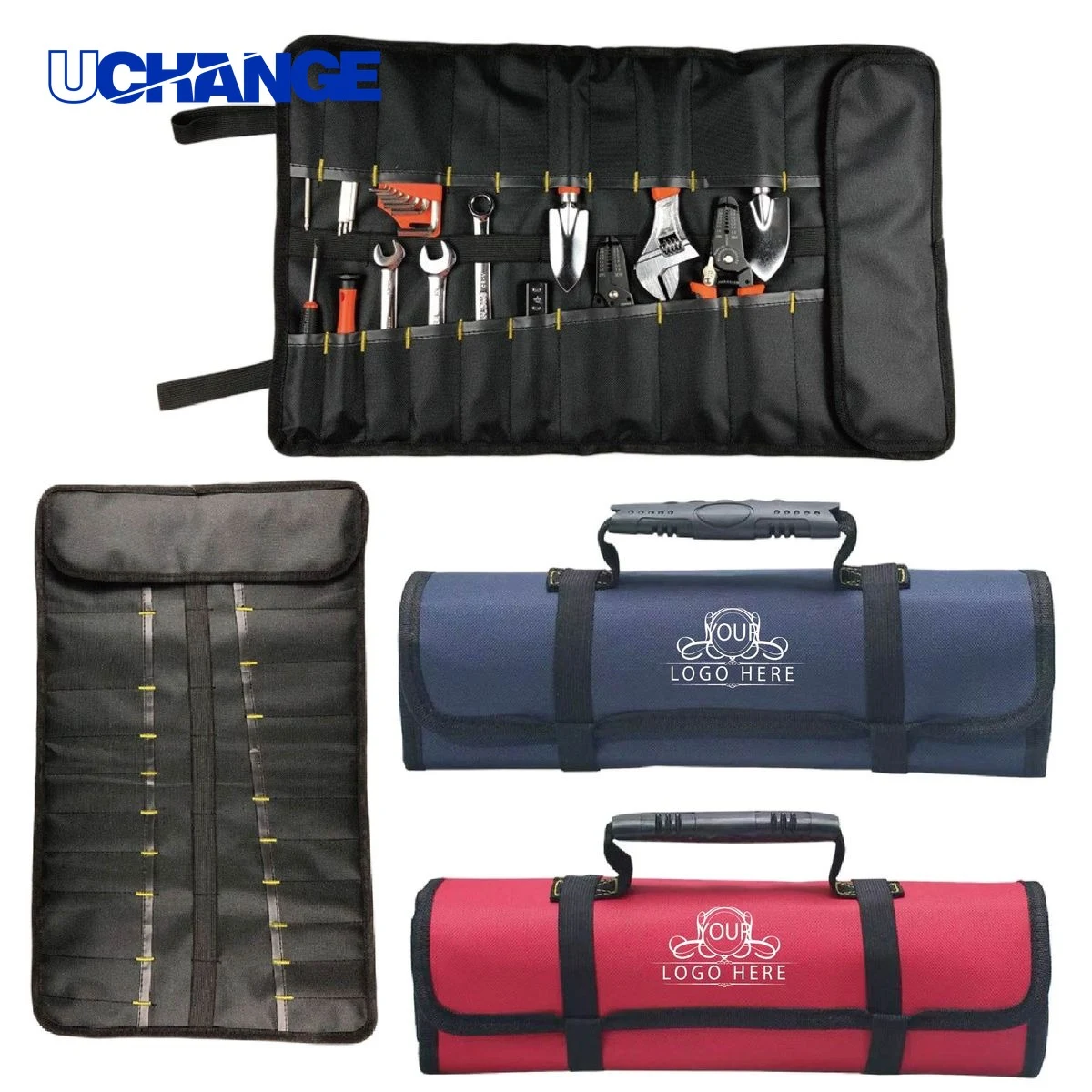 Oxford Cloth Roll-Up Tool Pouch Bag 1