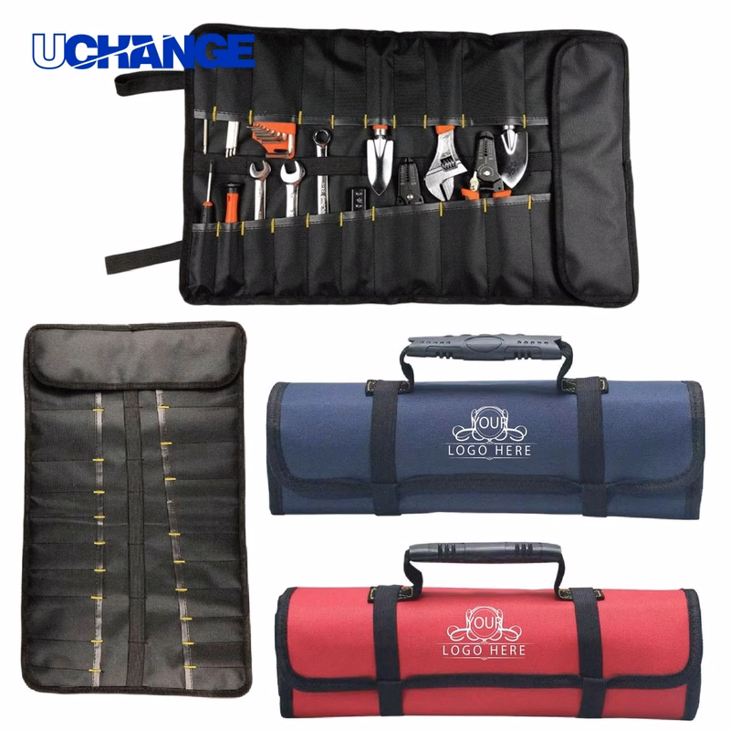Oxford Cloth Roll-Up Tool Pouch Bag