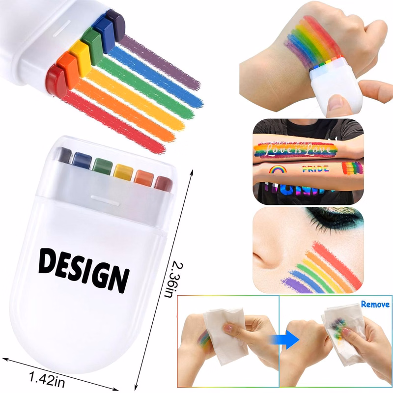 Washable Color Face Paint Stick For Events and Parties