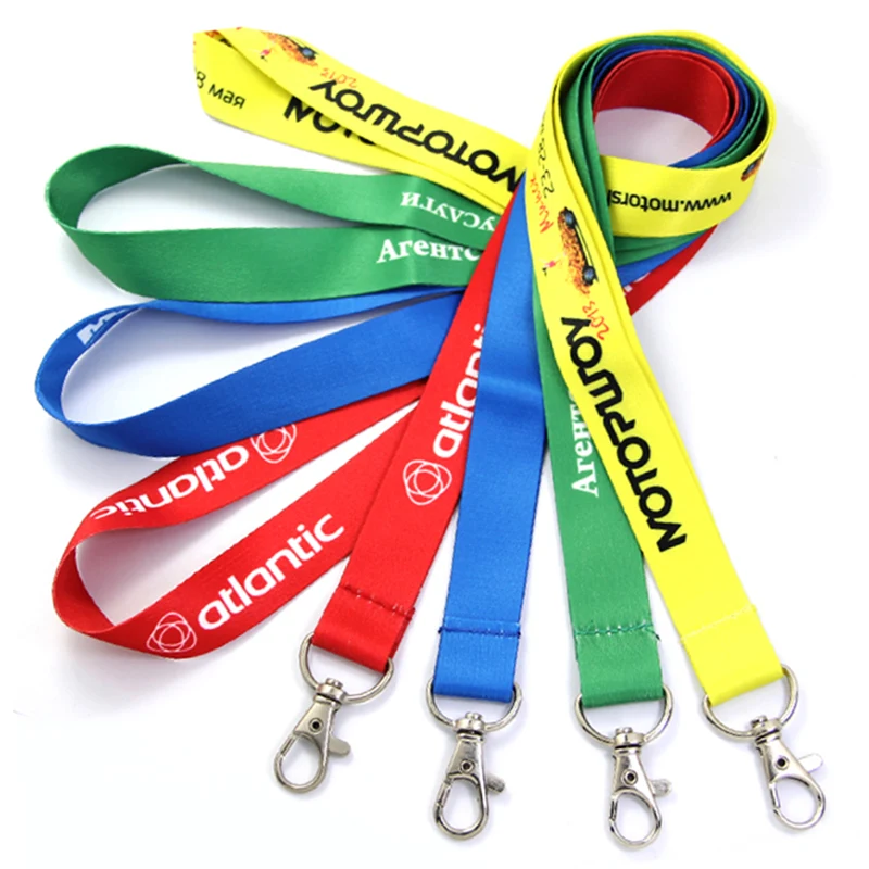 3/4"W Imprinted Polyster Lanyard 1
