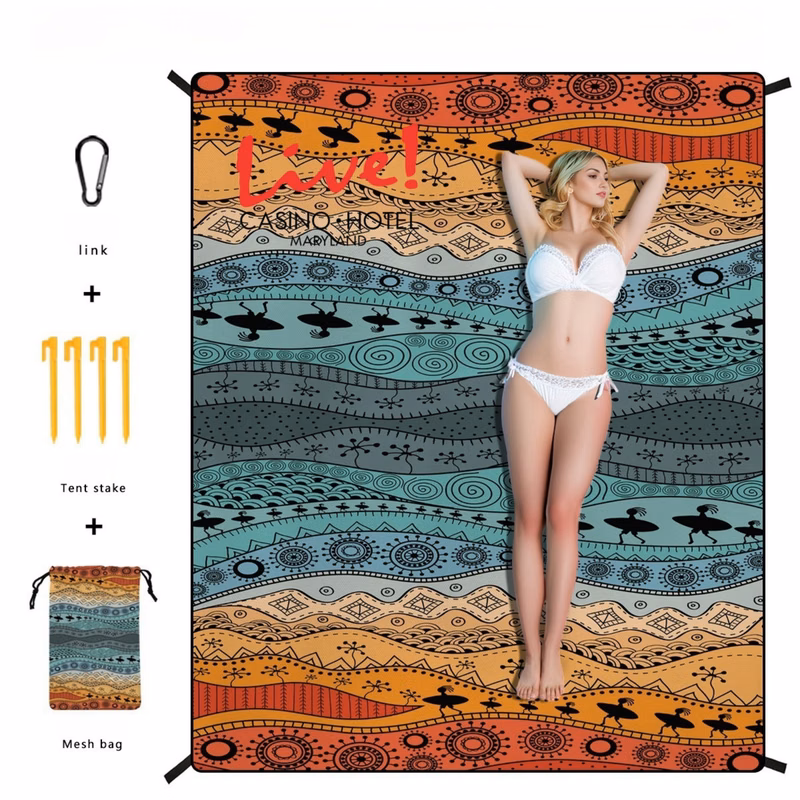 Quick Dry Water Resistant Beach Mat