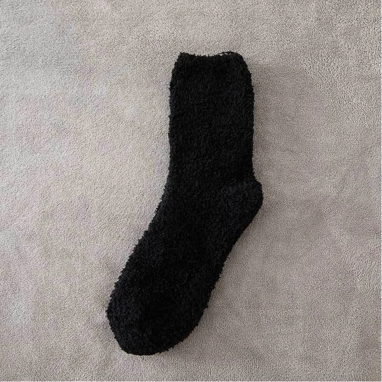 Bamtton™ Custom Logo Unisex Logo Soft Cozy Fuzzy Socks 1