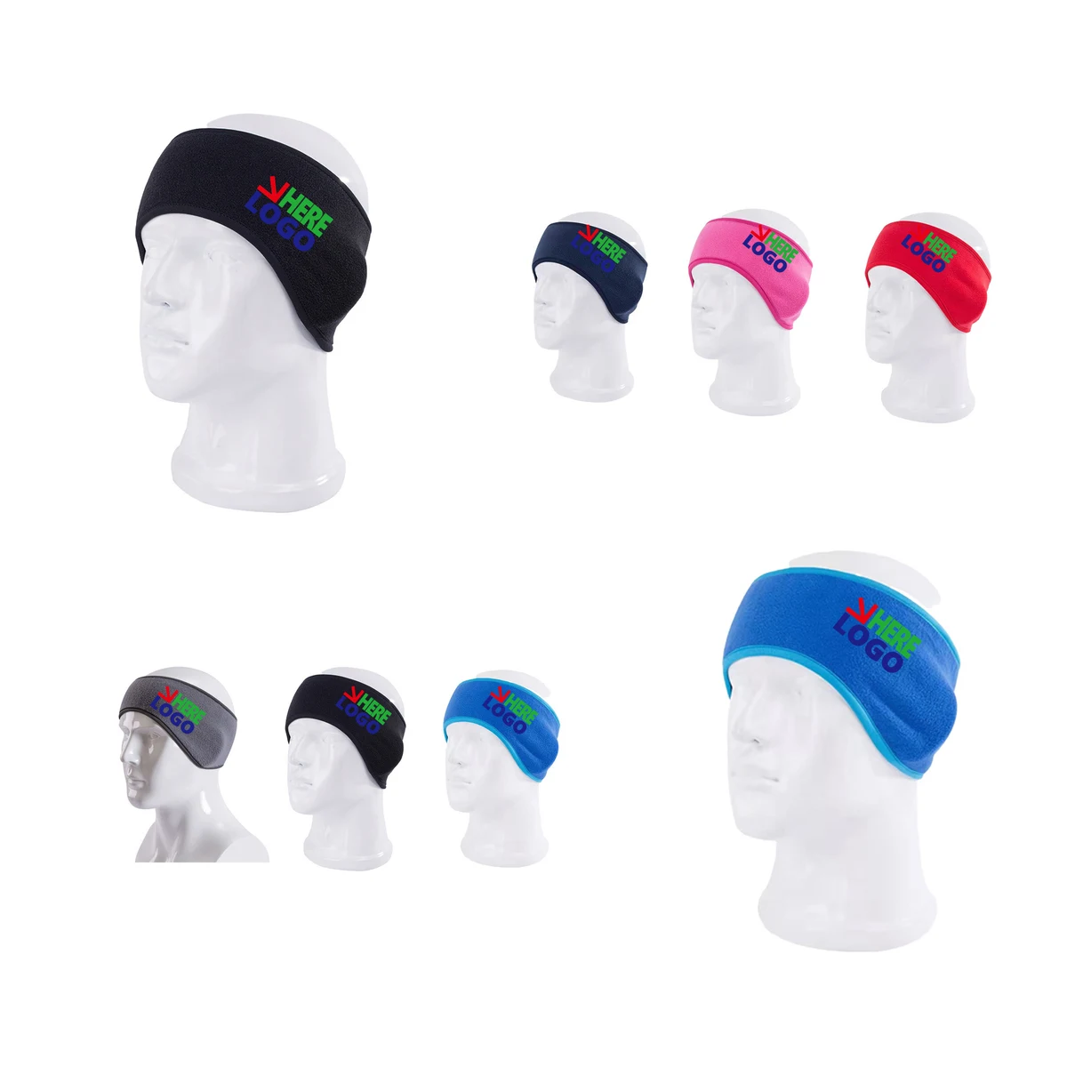 Winter Polar Fleece Ear Warmer Headband 1
