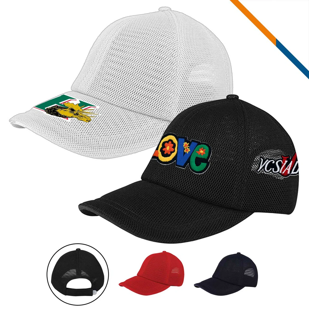 FitVent Deluxe Mesh Performance Cap 1