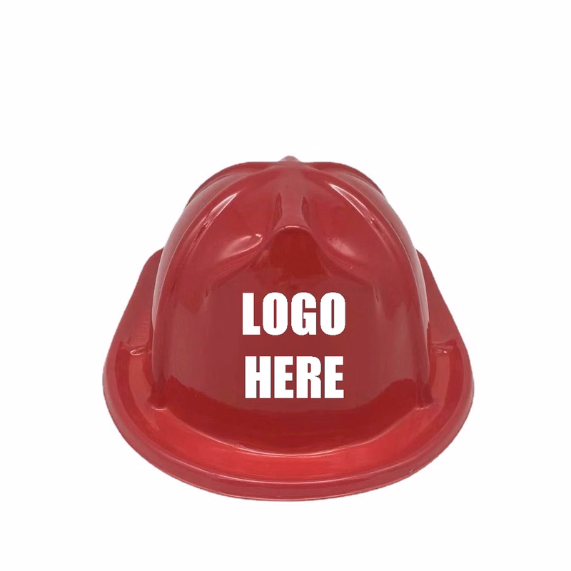 Custom Children Plastic Fire Chief Hat