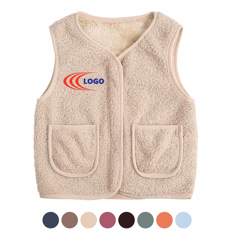 Kid Fall Winter Waistcoat Outerwear MOQ20