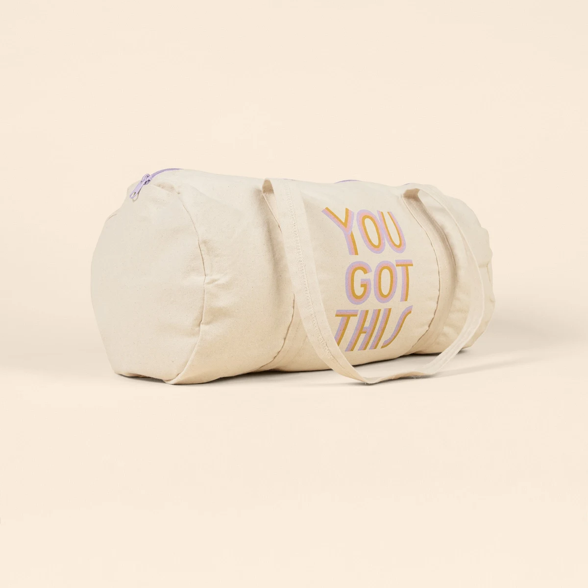 DARLING DUFFEL - NATURAL CANVAS - SMALL 1
