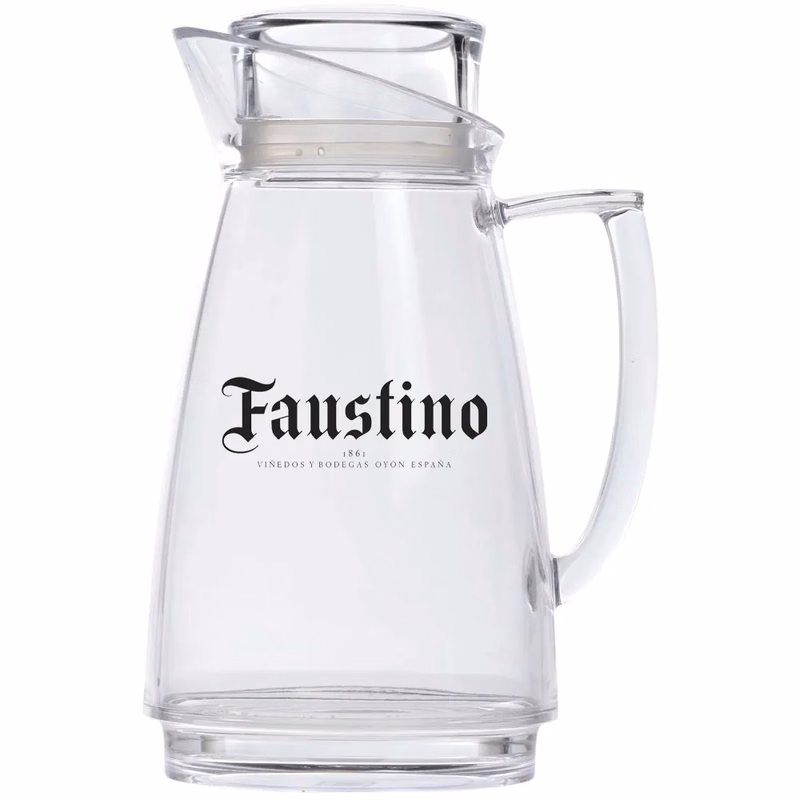 64oz. Plug Lid Acrylic Pitcher