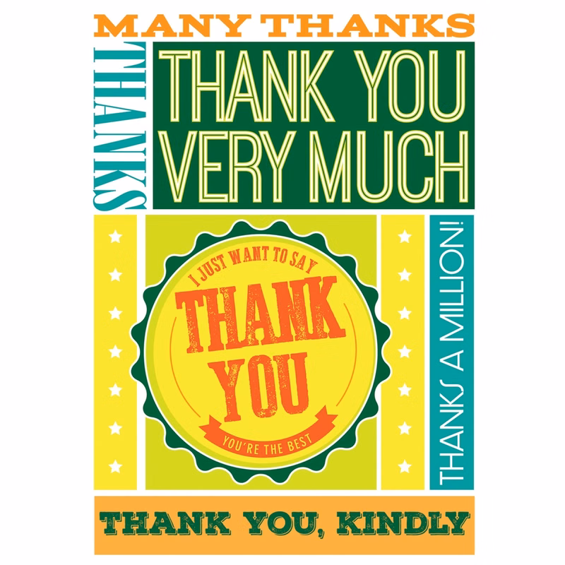 Thanks A Million Cards