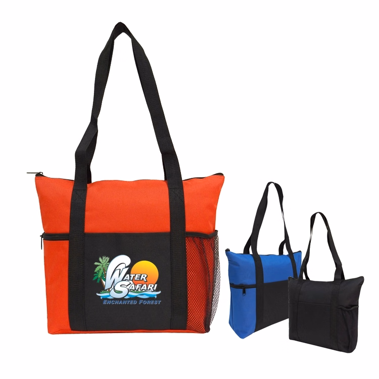 600D Travel Zipper Tote