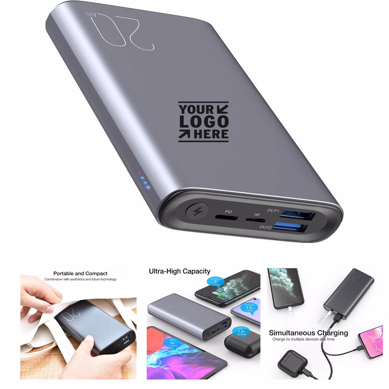 20000mAh Portable 18W High Charging Speed External Battery Pack Capacity Fast Charging Power Bank 