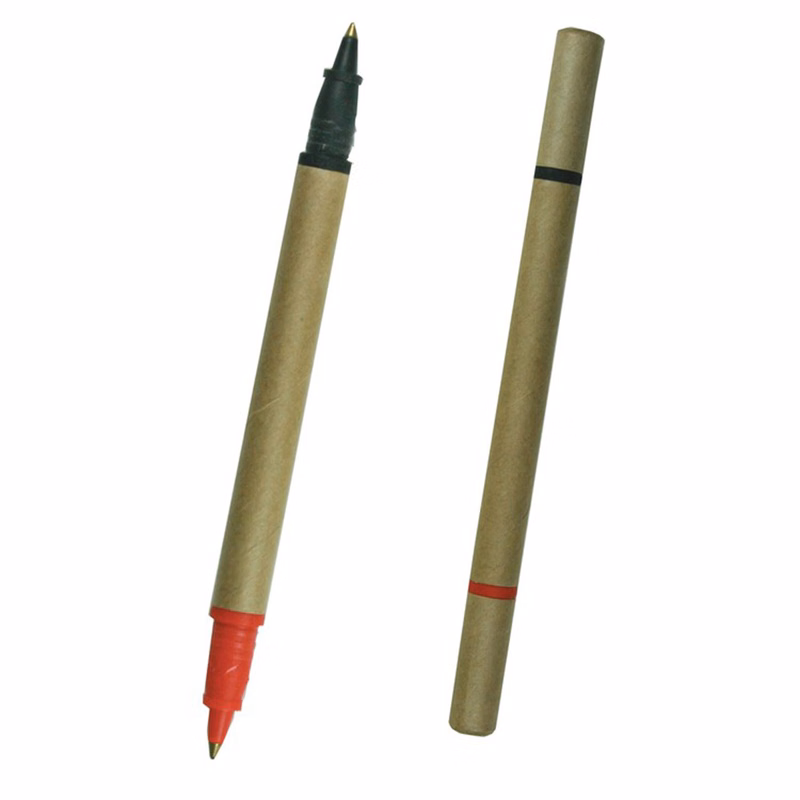 BioDegradable Two Color Cardboard Pen