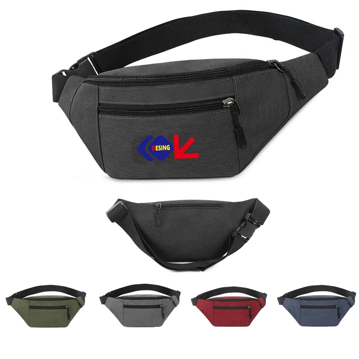 Dog Walking Casual Travel Sport Workout Waist Bag 1