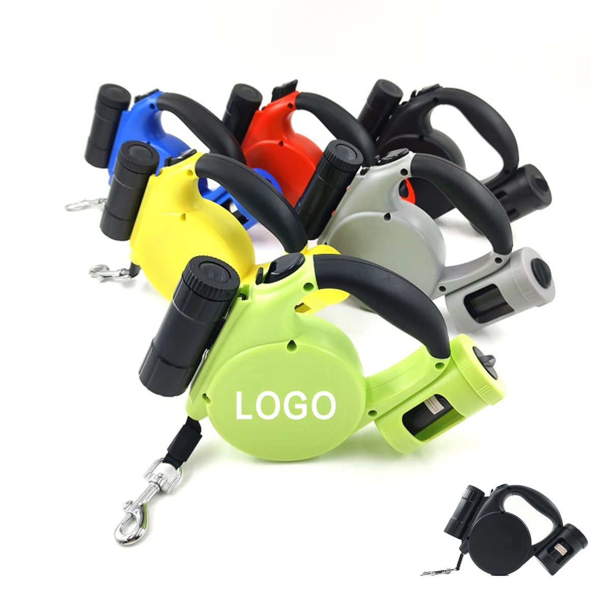 Telescopic Dog Lead with Built-in Torch 1