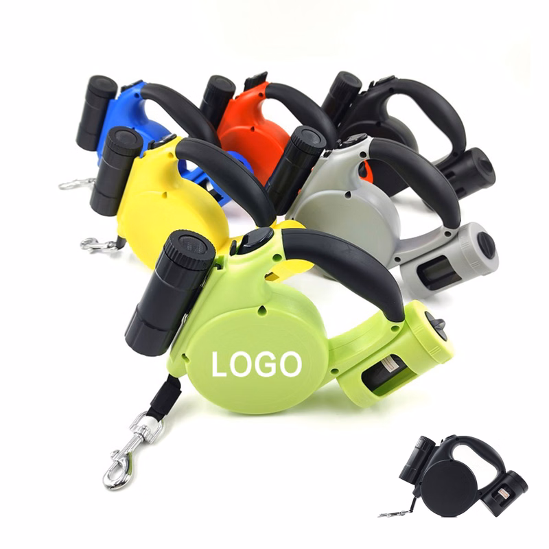 Telescopic Dog Lead with Built-in Torch