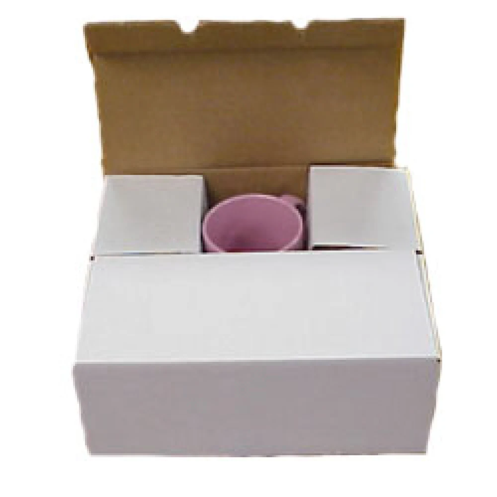 6 Piece White Gift Box (9.75" x 9" x 4") - Non-Inserted 1