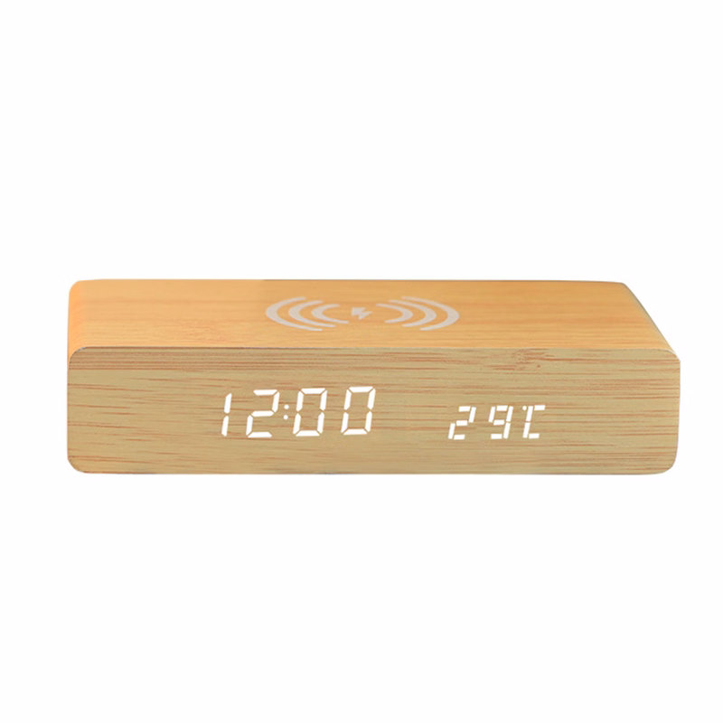 Digital Clock Wireless Charging