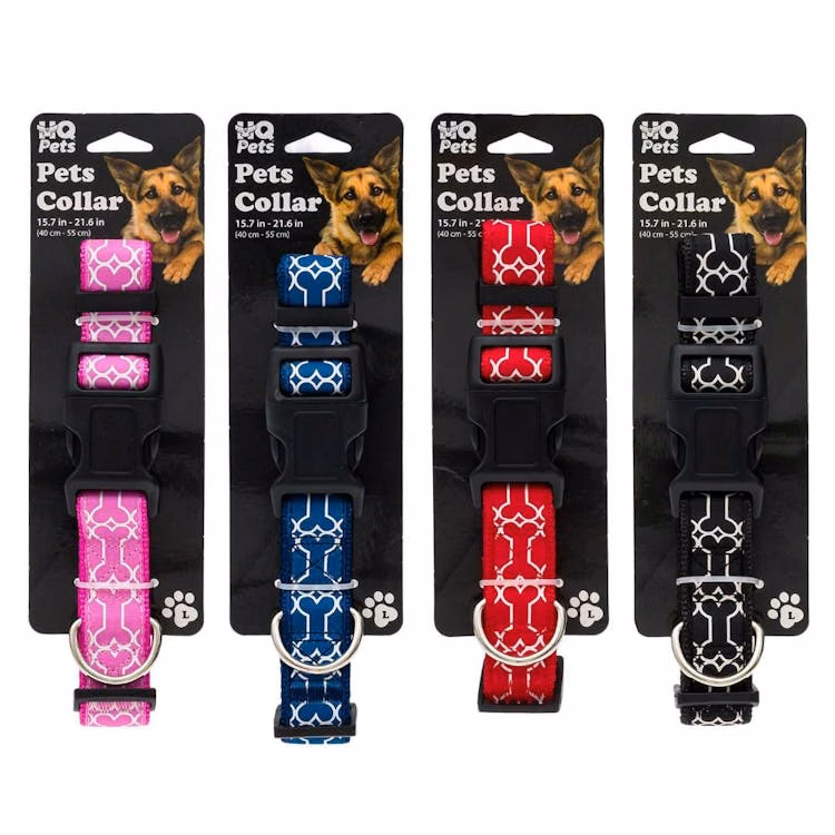 Pets Collars - Large Adjustable Assorted Colors