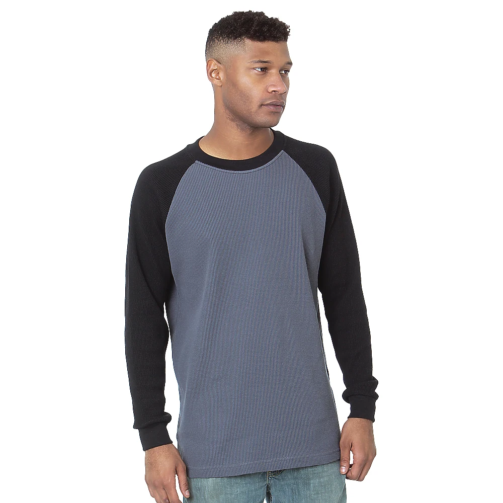 Heavyweight Waffle Knit Thermal, custom hoodie or sweatshirt with logo imprint 1