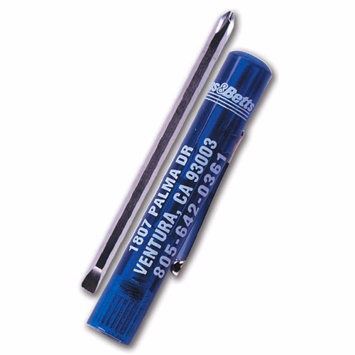 Standard Barrel w/Reversible Blade Pocket Screwdriver