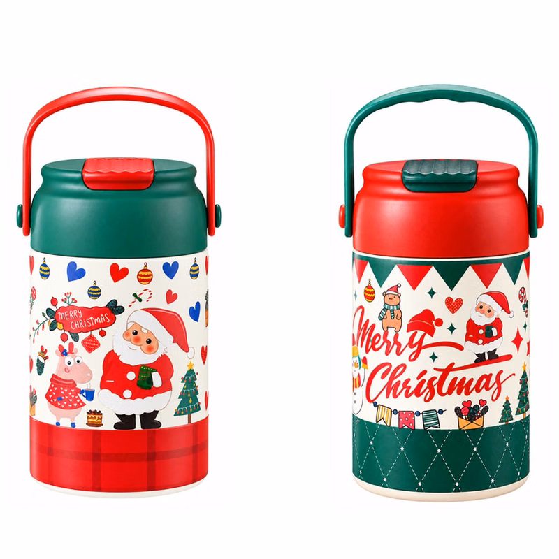 Handled Double-Wall Thermal Mug