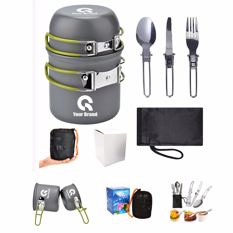 Portable Safety Multi-Purpose Outdoor Camping Pot Set