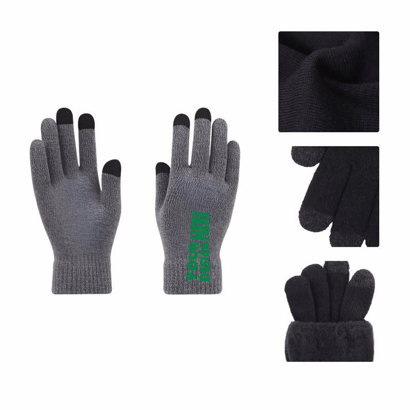 MOQ100 Knitted Touchscreen Gloves