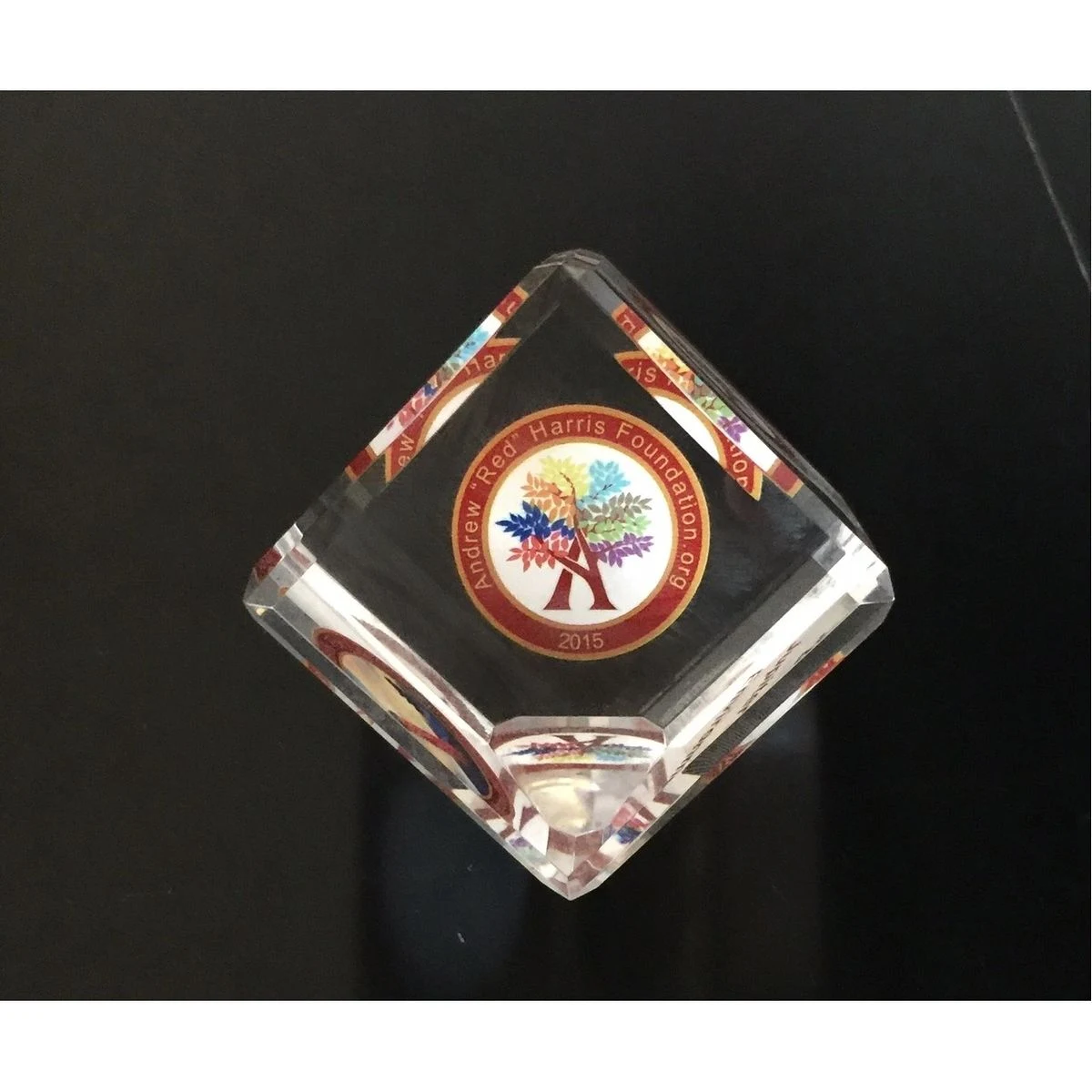 Crystal Cube (2 1/2" x 2 1/2") 1