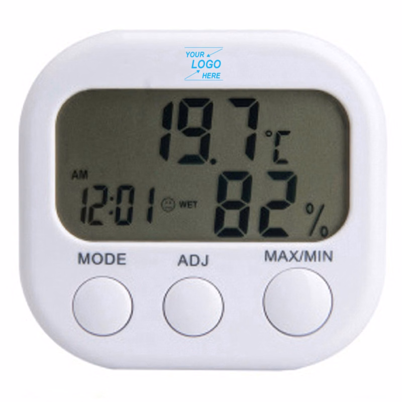 Digital Thermometer w/Alarm Clock
